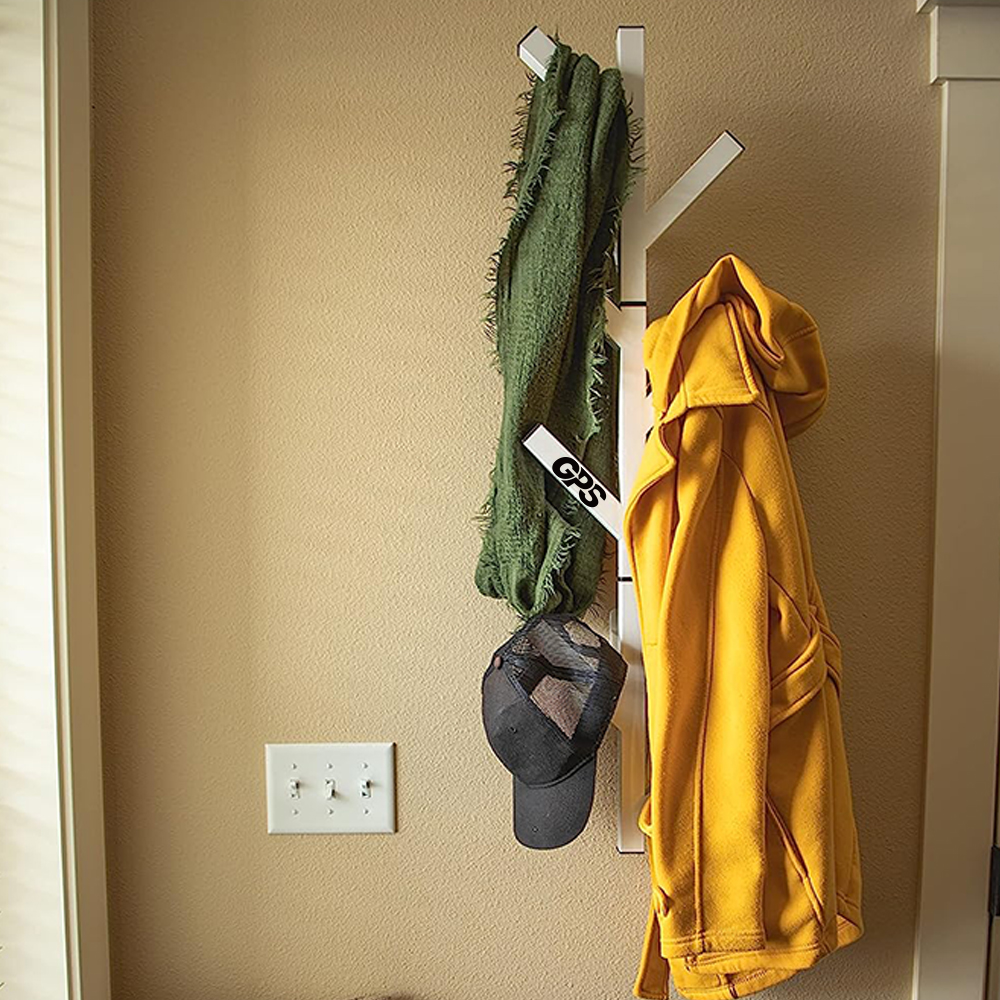 Sturdy Iron Organizer for Hats & Jackets 3