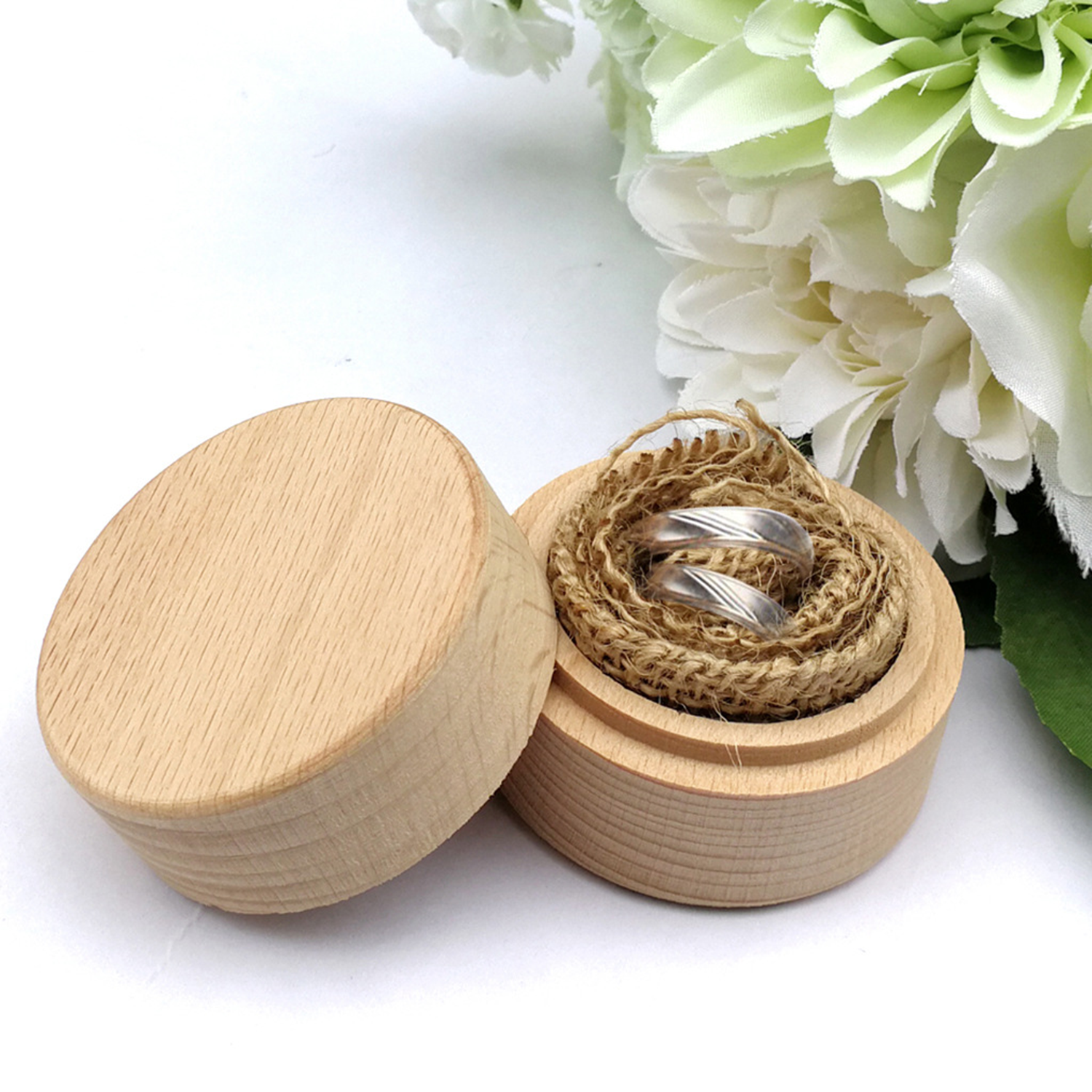 Baby Tooth Holder Cute Keepsake Wooden Storage Box 5