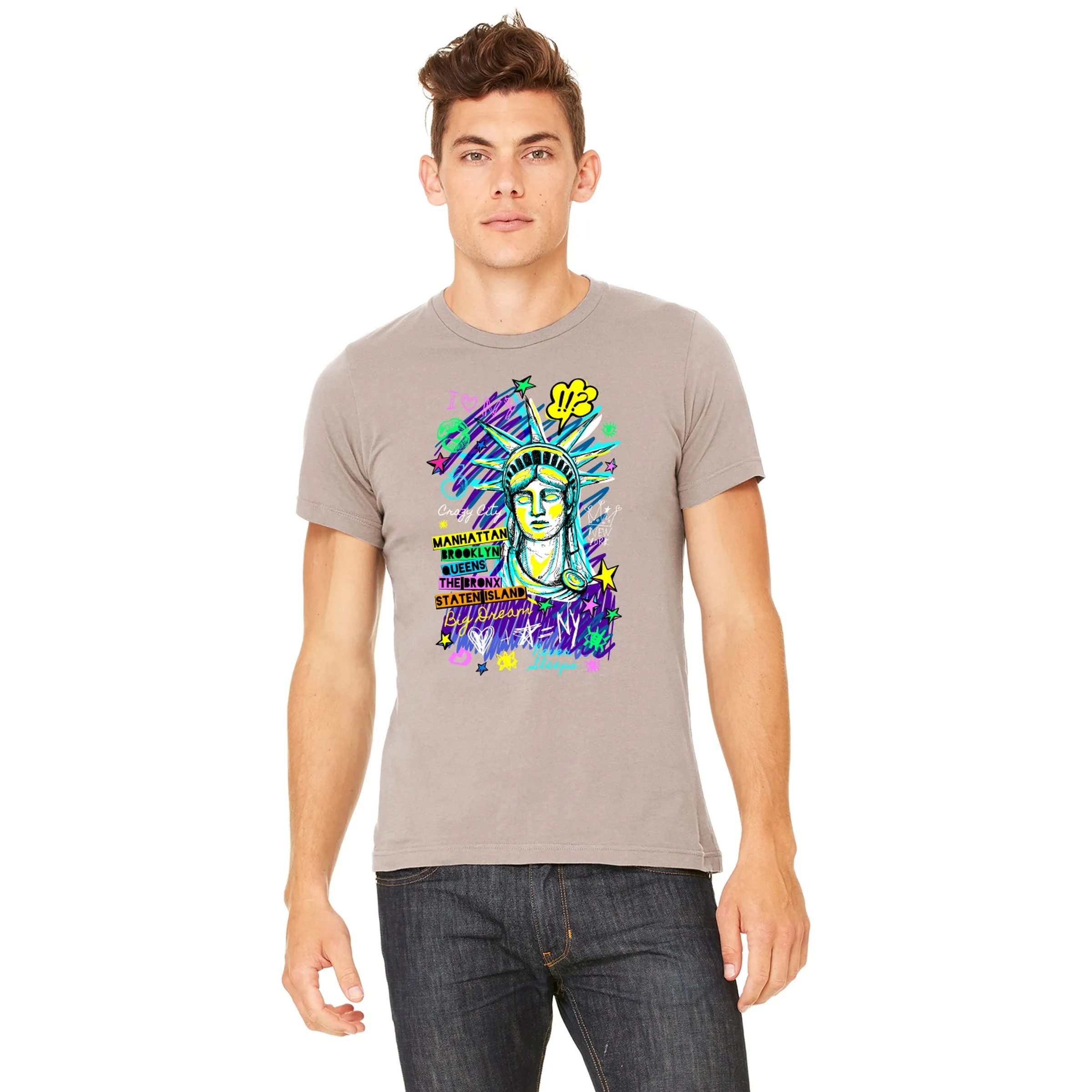 Bella + Canvas Unisex Jersey Short-Sleeve T-Shirt 75