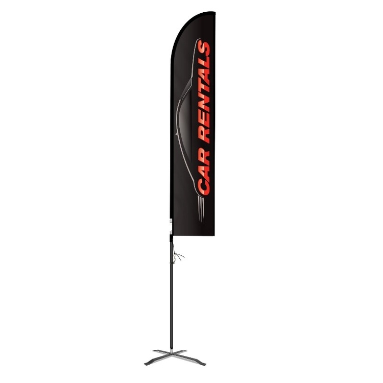 Flex Banner™ Evo™ Feather Flag Pole Set, 15' 2