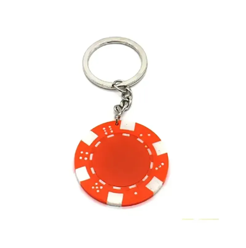 Poker Chip Keychain 7