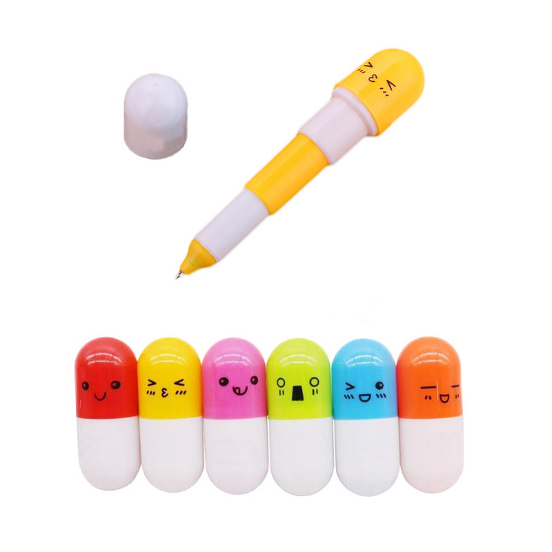 Capsule Pens/Retractable Ballpoint Pens/Pill Shaped Pens 1