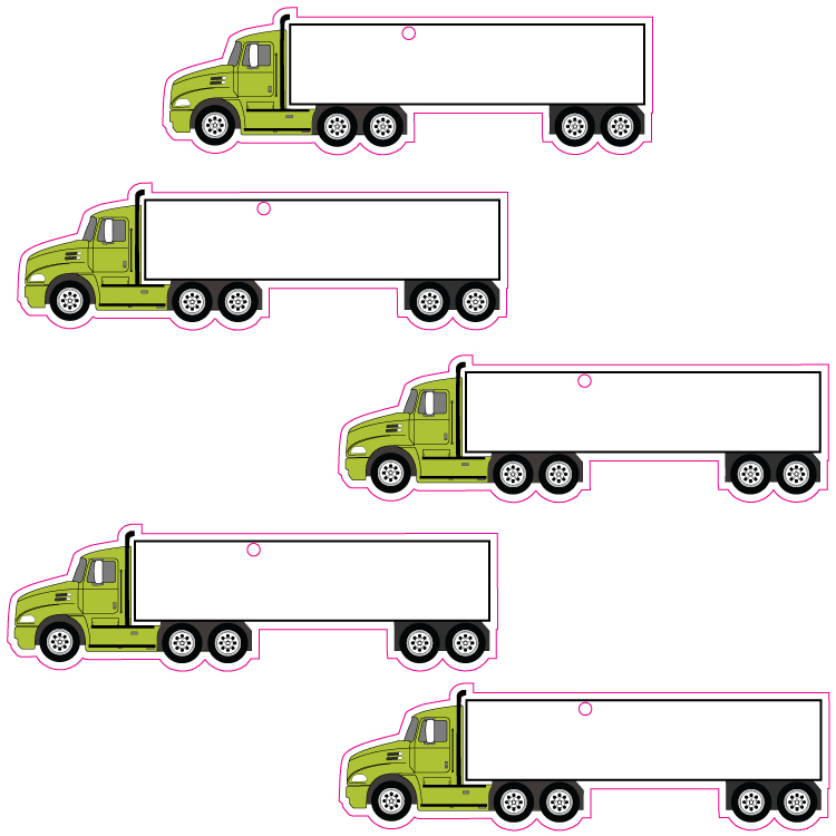 Truck Shape Custom Air Fresheners - Top 10 Scents 2
