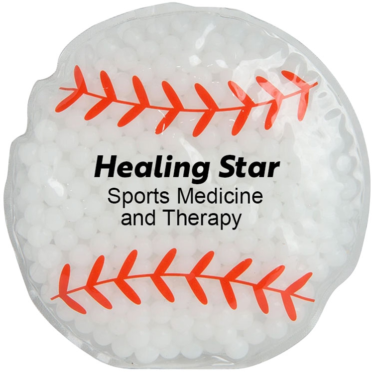 Hot/Cold Gel Bead Packs - Baseball 1