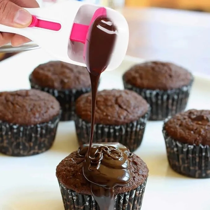 Commercial Cupcake Maker for MessFree Chocolate Filling Bakery Supplies 3