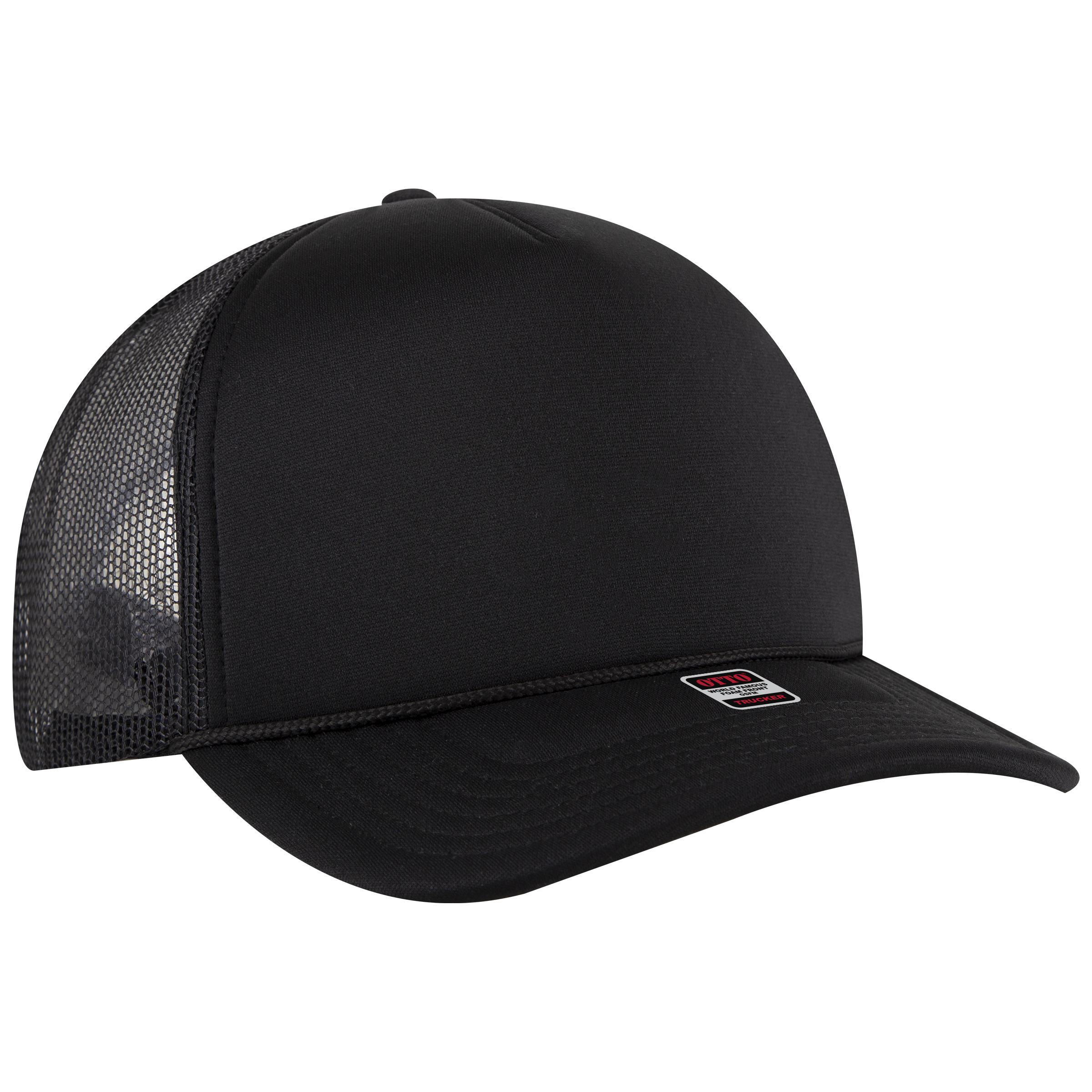 OTTO CAP® 5 Panel High Crown Mesh Back Trucker Hat 7
