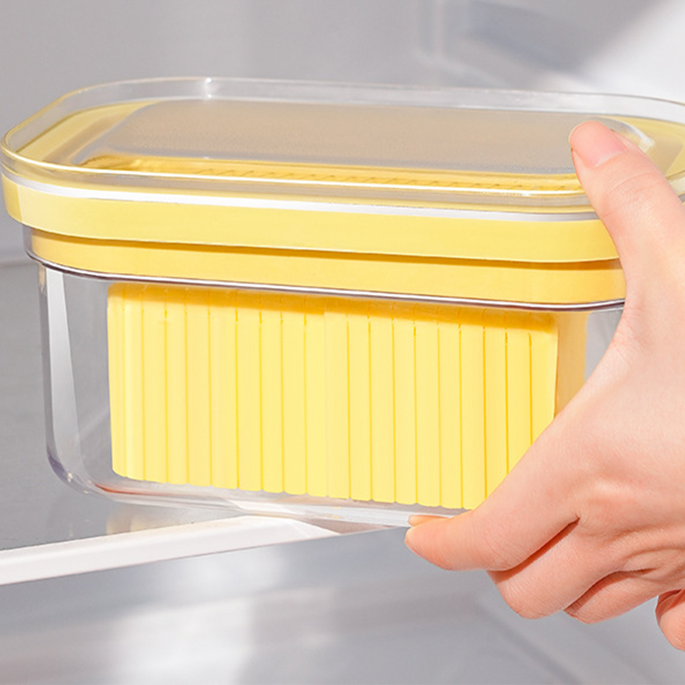 Polycarbonate Sealed Butter Cutting Box 7