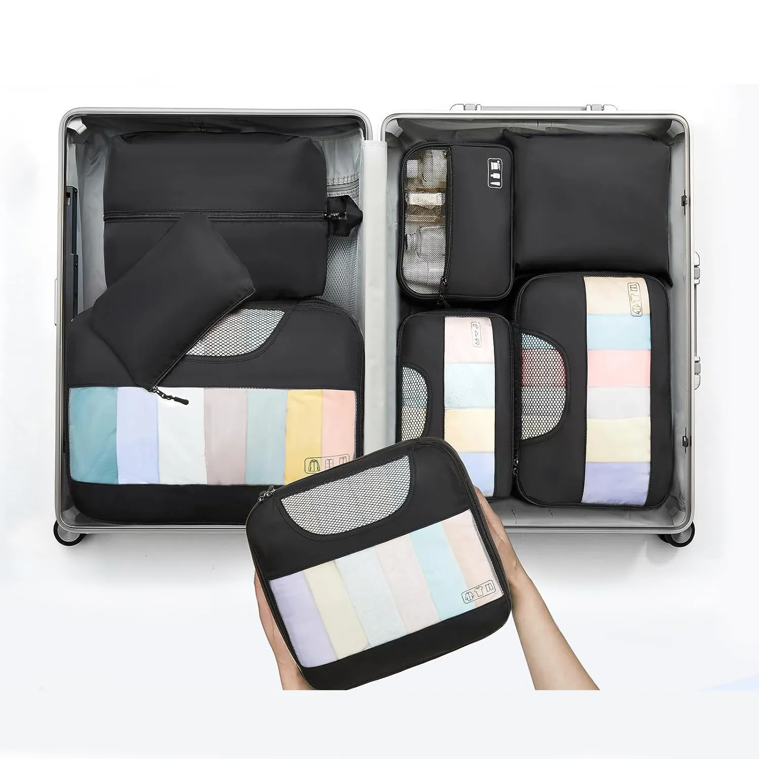 8-Piece Travel Organizer Set 4