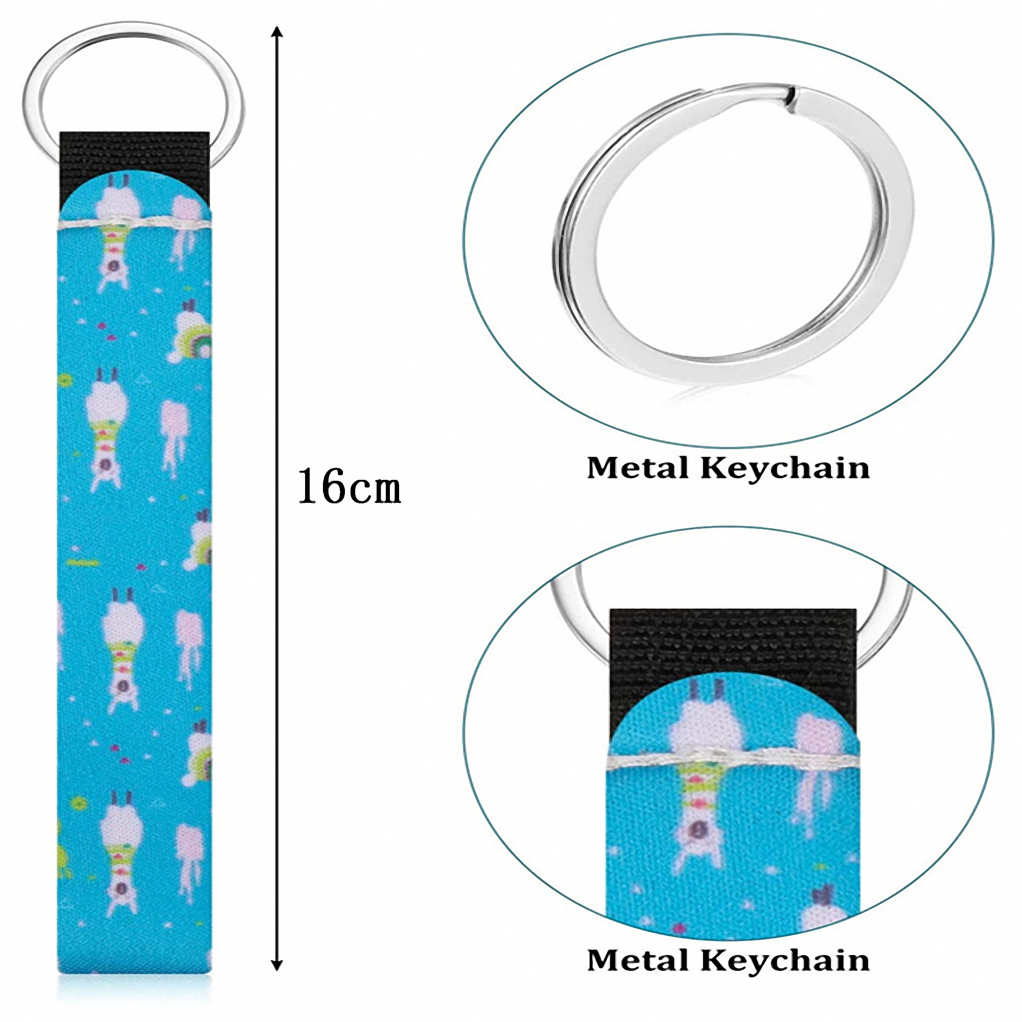 Neoprene Keychain Wristlet 1