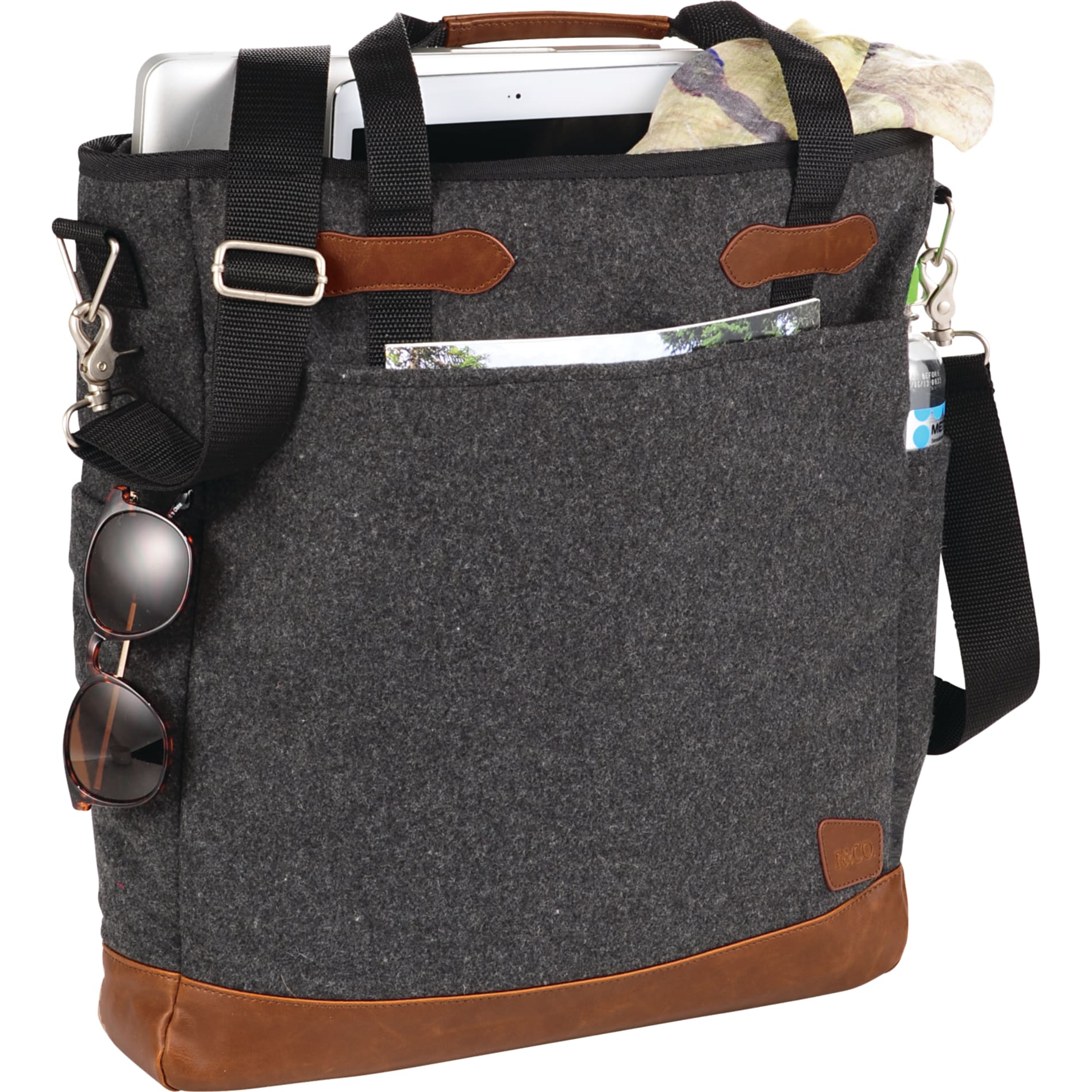 Field & Co.® Campster Wool 15" Computer Tote 9