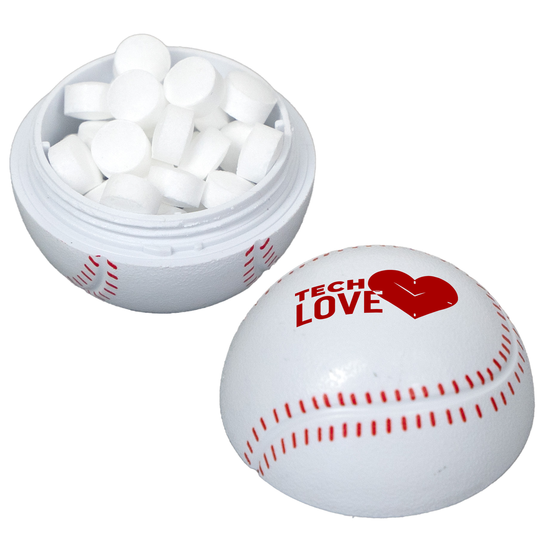 Baseball Mint Container 3