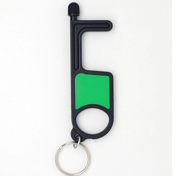 Advertising Value No Touch Tool Keychain 2