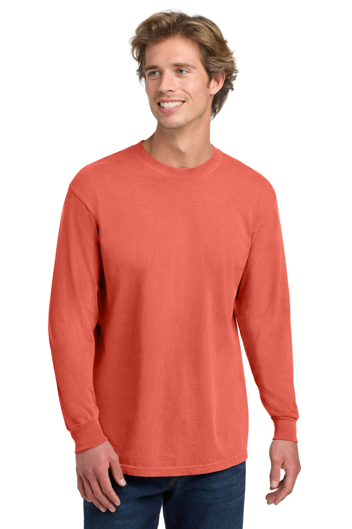 COMFORT COLORS Heavyweight Ring Spun Long Sleeve Tee. 6014 222