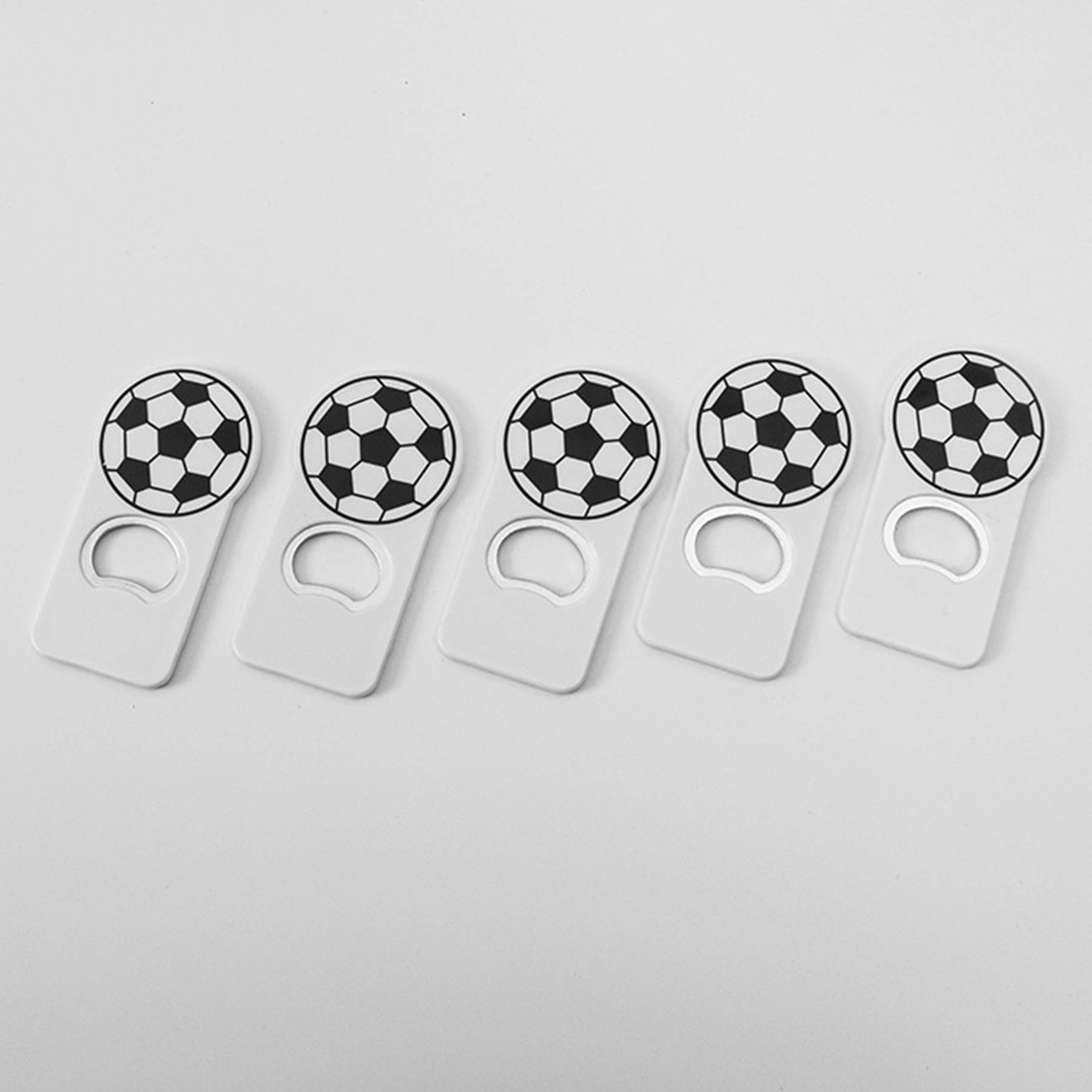 Plastic Creative soccer metal bottle opener 5