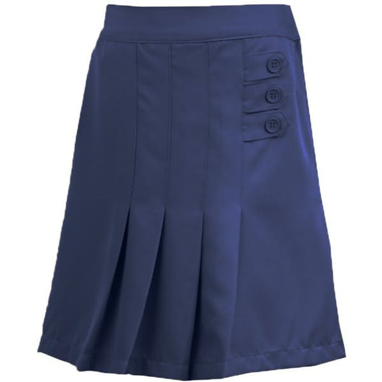 Girl's Uniform Skorts - Size 7 - 14 Navy 2