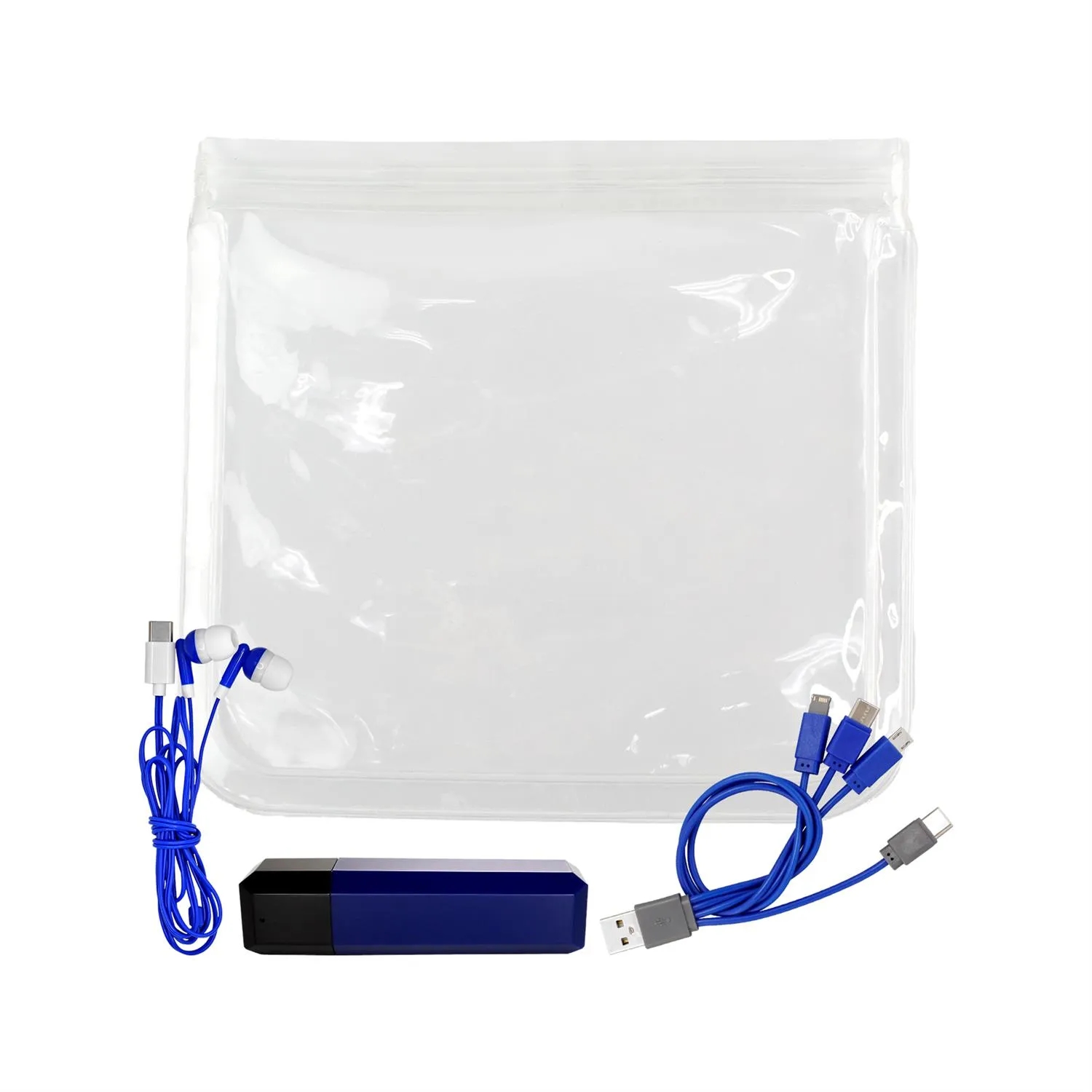 Clear Viper Cable, Ear Bud & Cloth Set 5