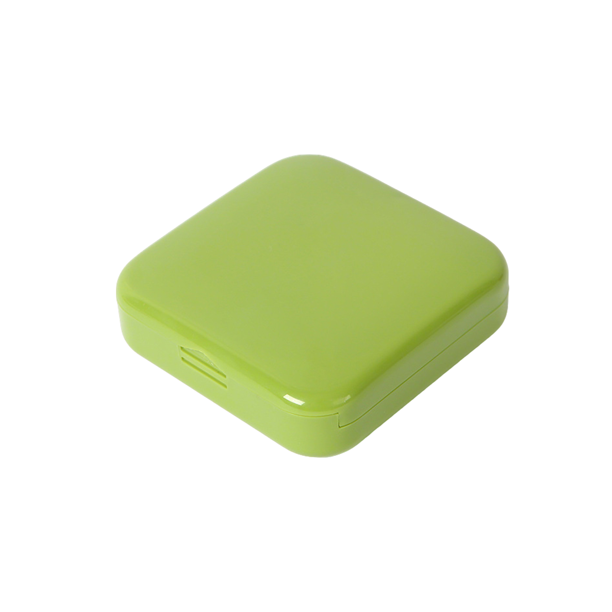 Compact Two Slot Pill Case 2.36" Length X 2.36" Width X 0.71" Height 4