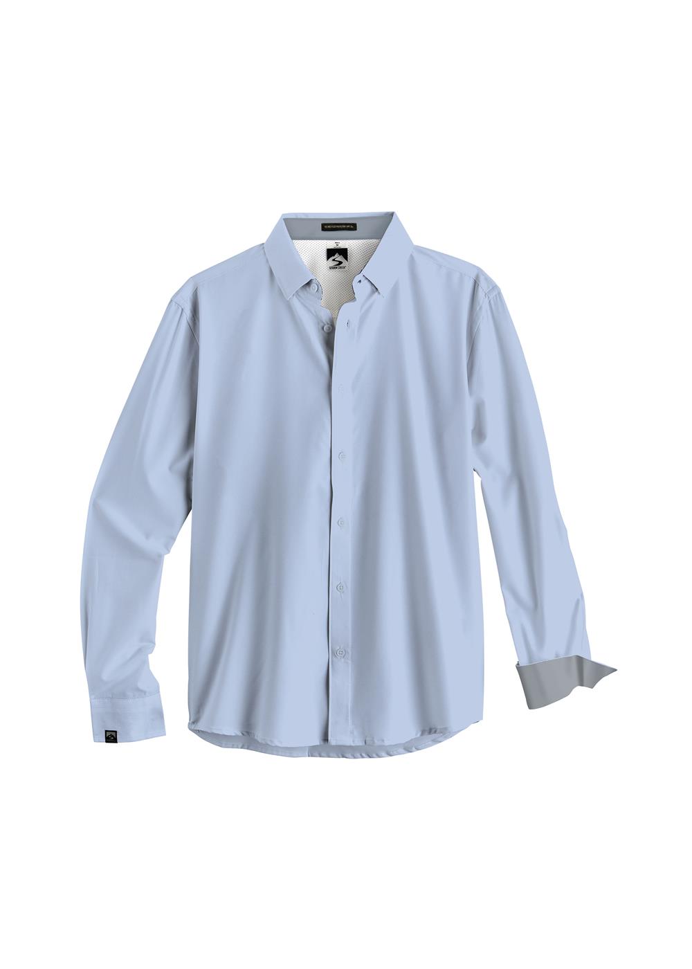 Storm Creek Men's Influencer 4-Way Stretch Solid Woven Shirt 3