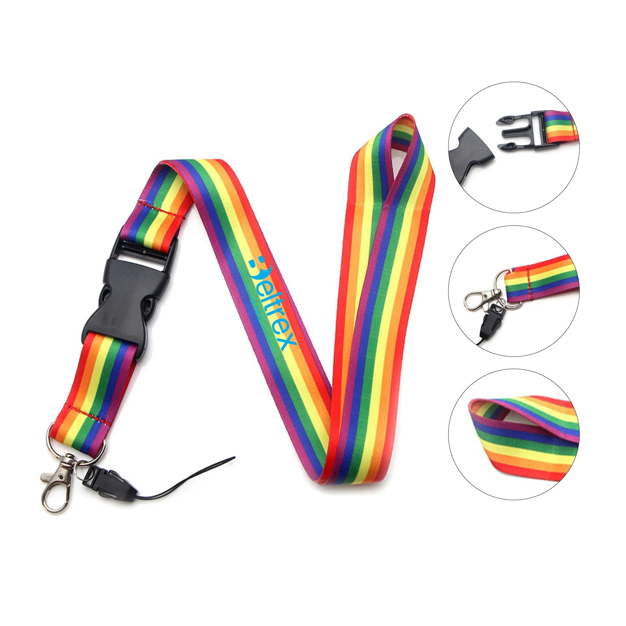 Rainbow Multi-Function ID Lanyard 3