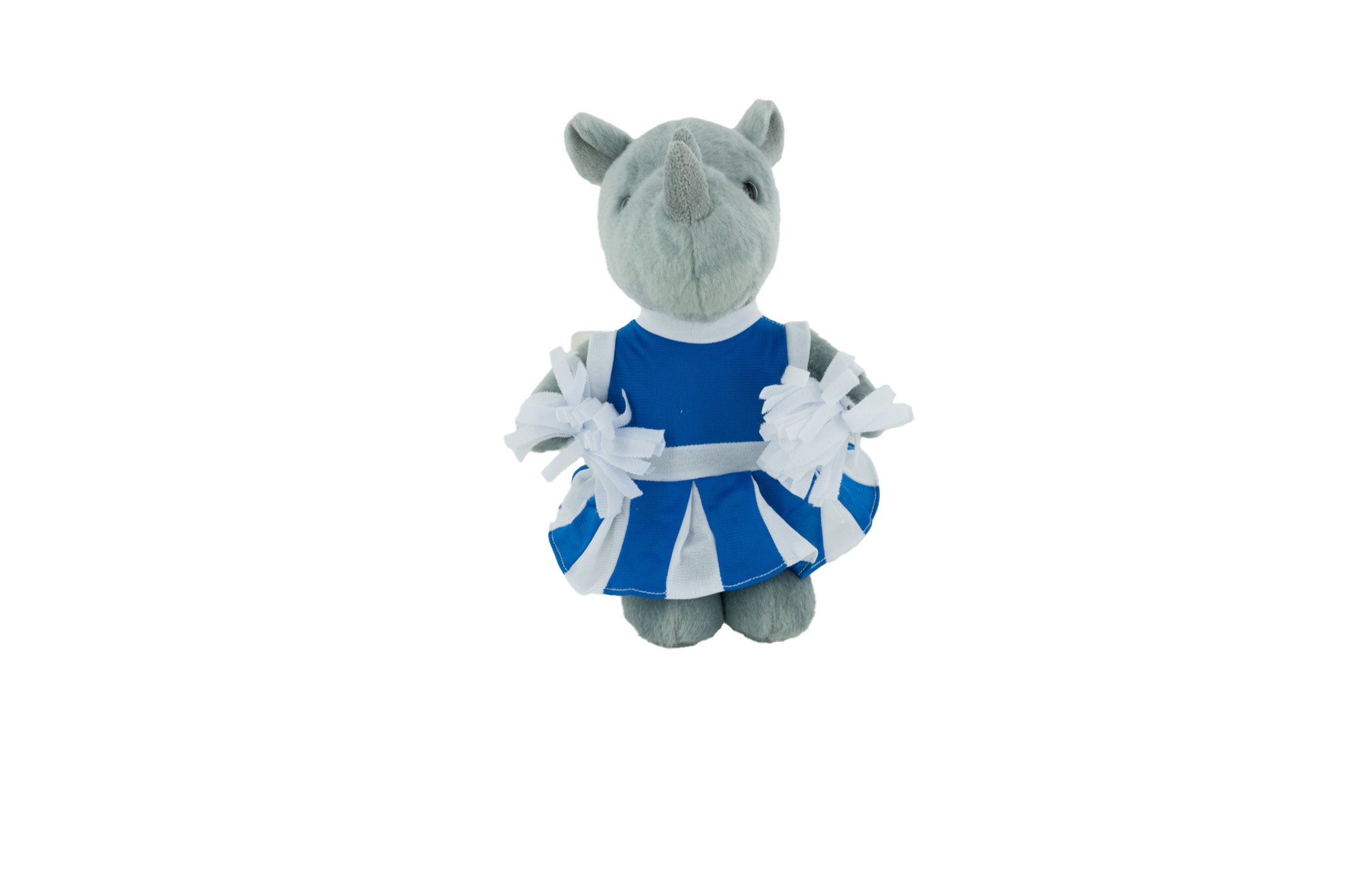 Plush Rhino with Cheerleader Outfit 5
