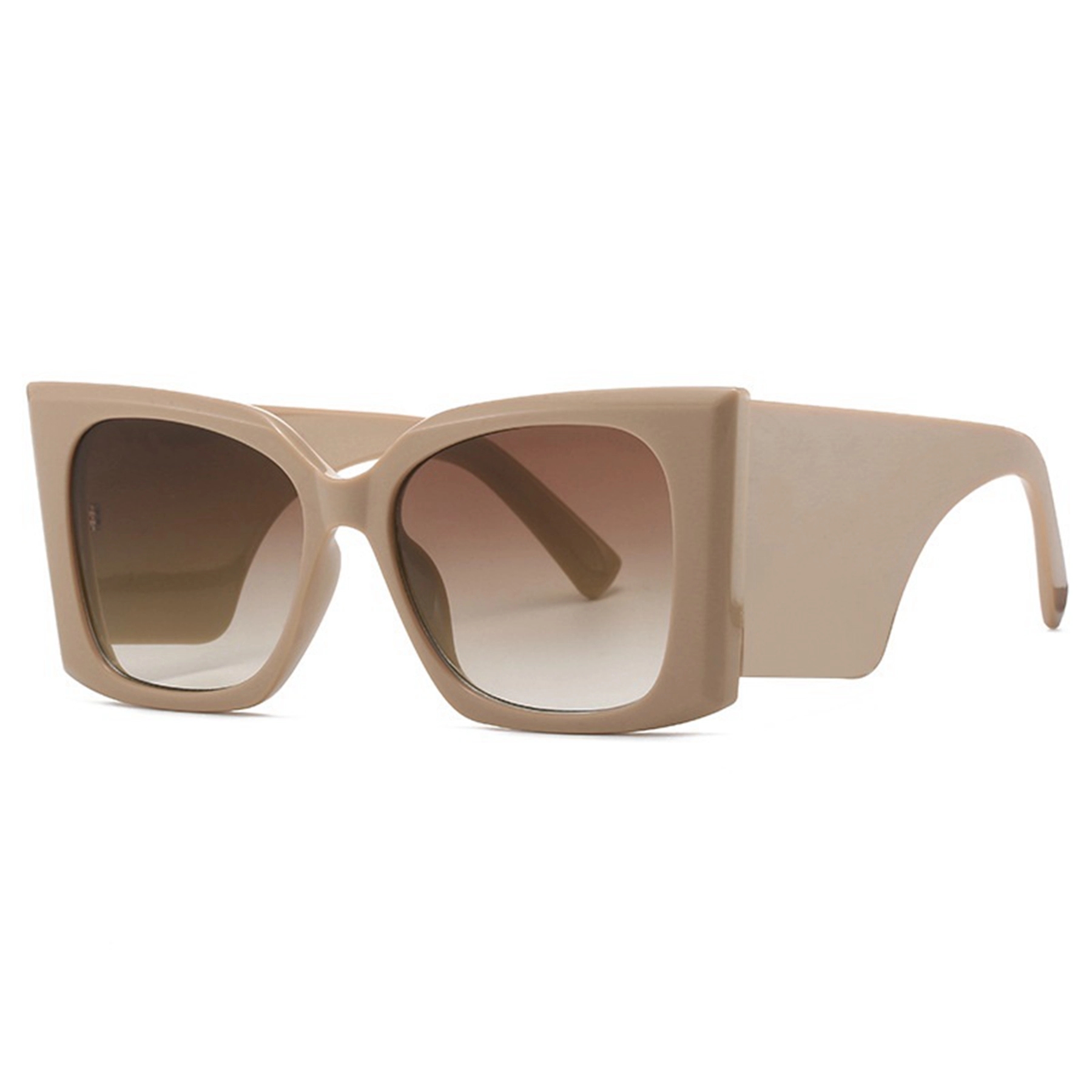 UV400 Cat Eye Large Frame Sunglasses 6