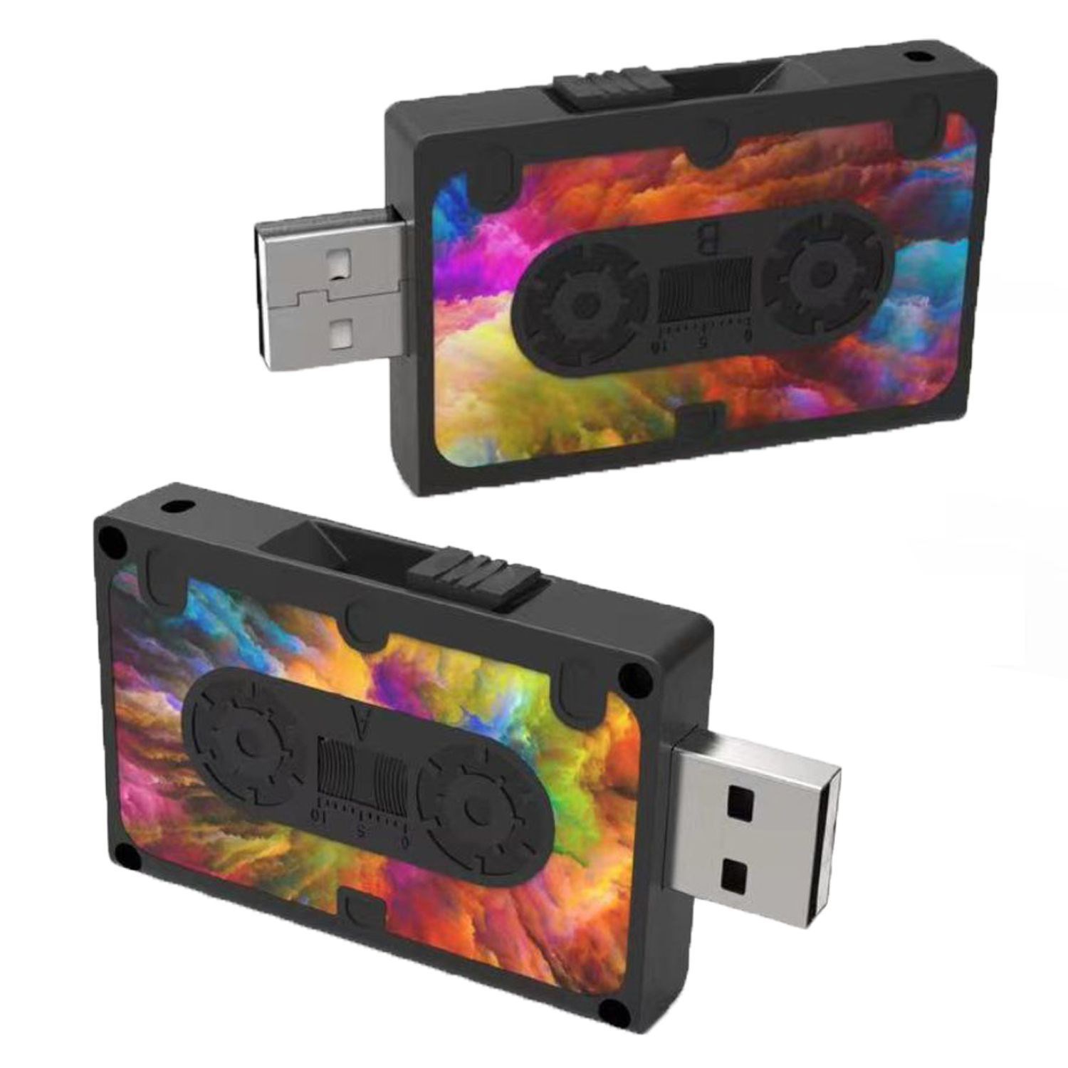 Retro Cassette Tape USB Flash Drive 1
