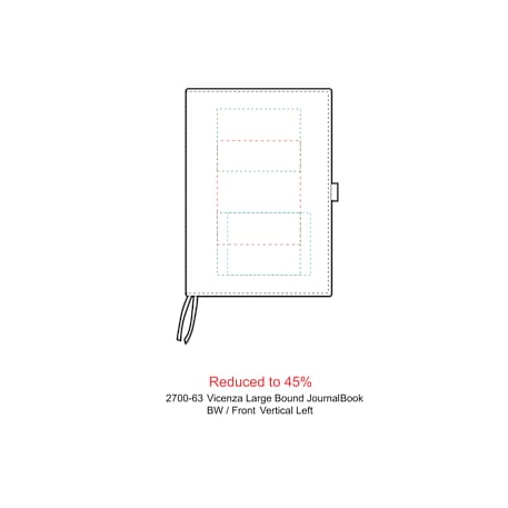 FSC® Mix 7" x 10" Vicenza Large Bound Journal 30