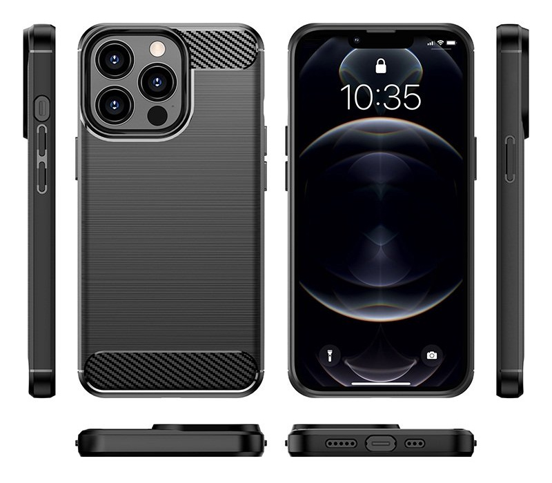 TPU Carbon Fiber Mobile Phone Case 5