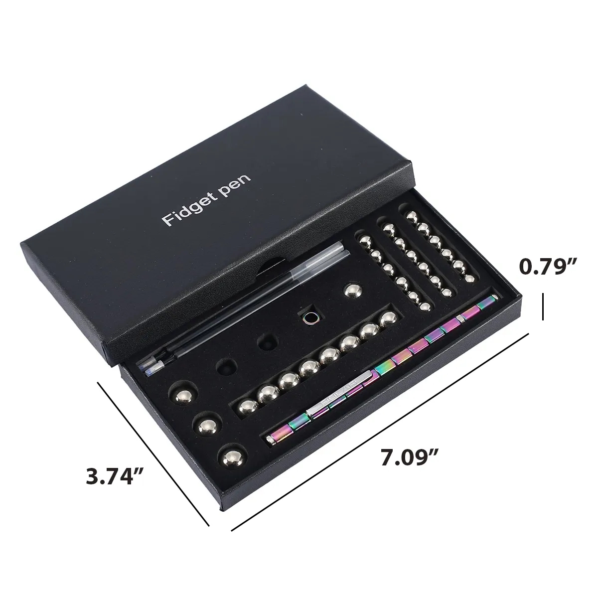 Mutifunction Decompression Magnetic Fidget Pen 3