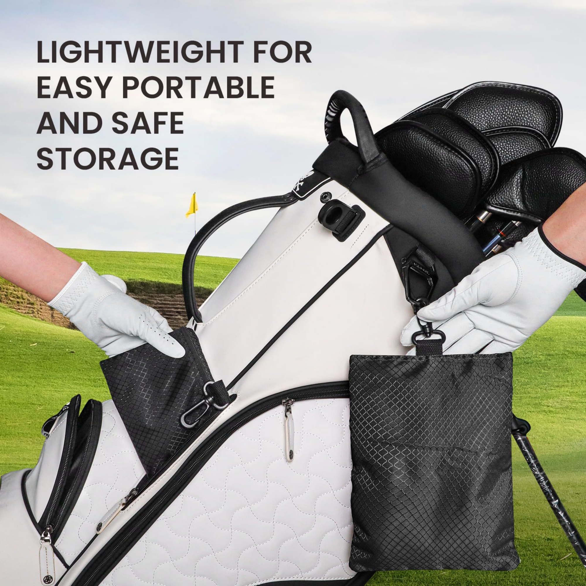 Multi Pocket Golf Bag with Hook 7