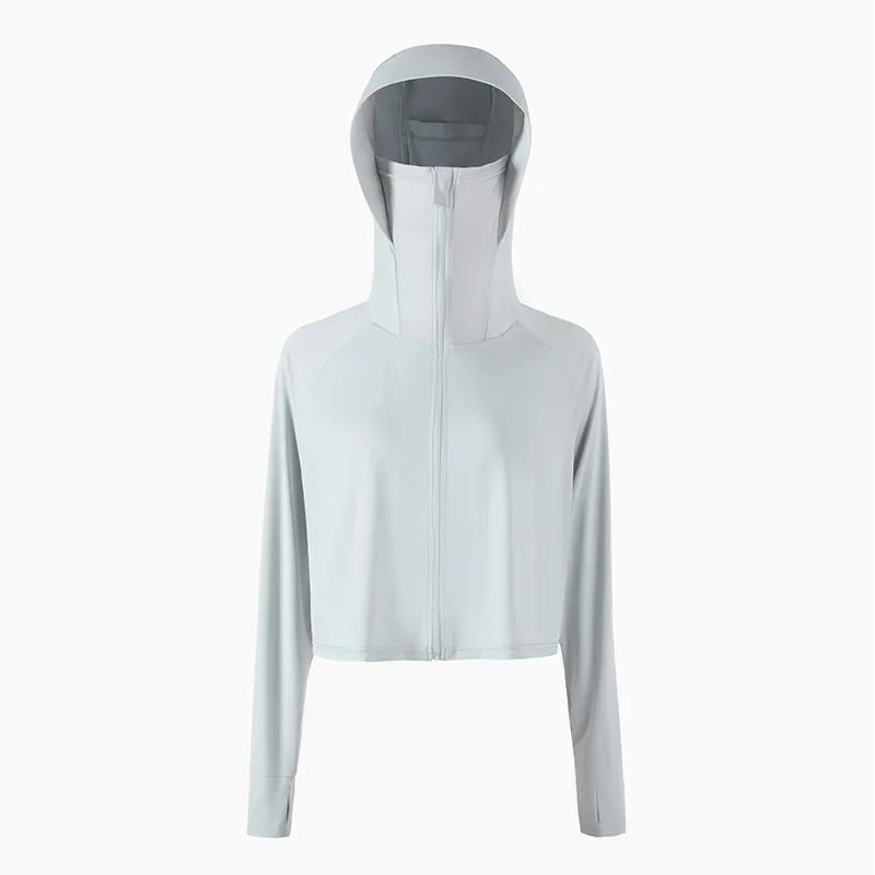 UPF50 Ice Silk Sun Hoodie Wholesale 9