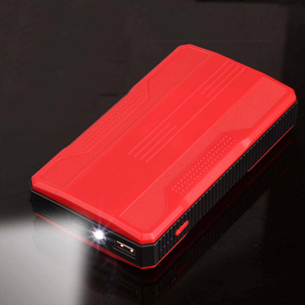 Portable Car Jump Starter Power Bank W/ USB Output 4
