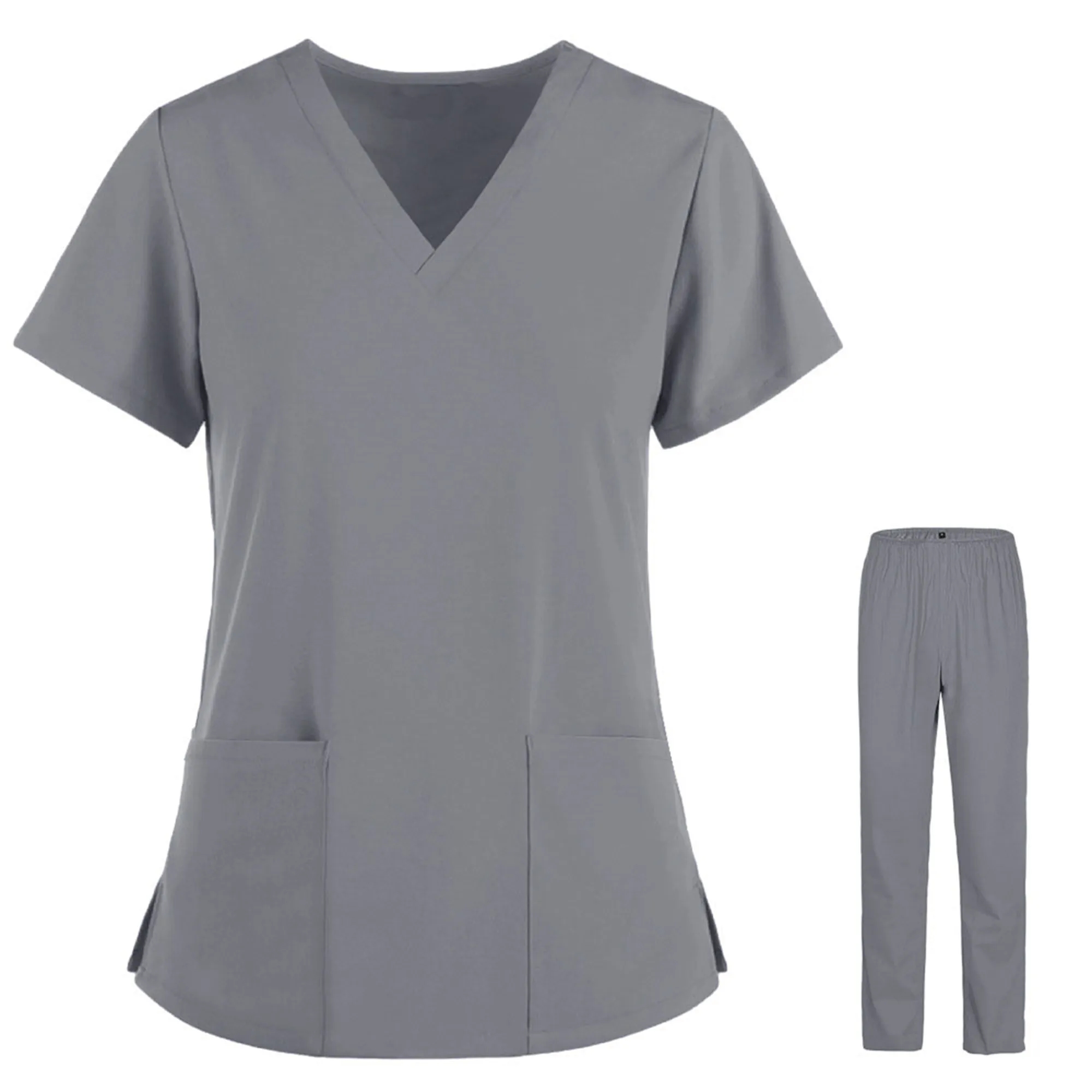 Stretchy Scrubs Medical Nursing Outfit 5