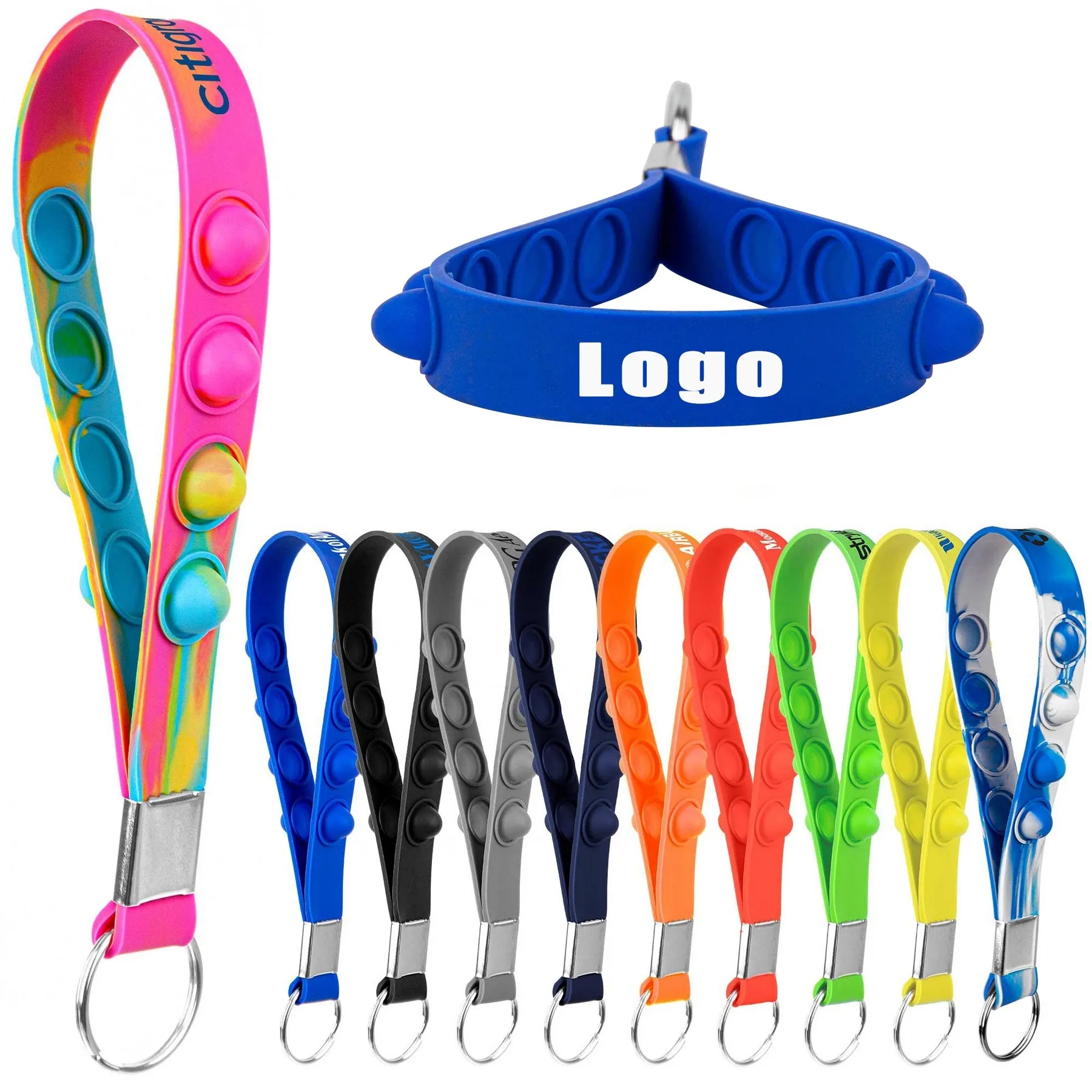 Pop Bubble Fidget Keychain 2