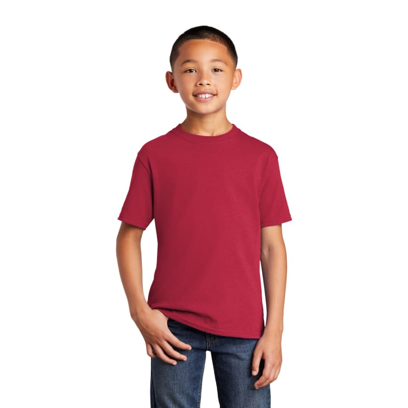 Port & Company Youth Core Cotton DTG Tee 18