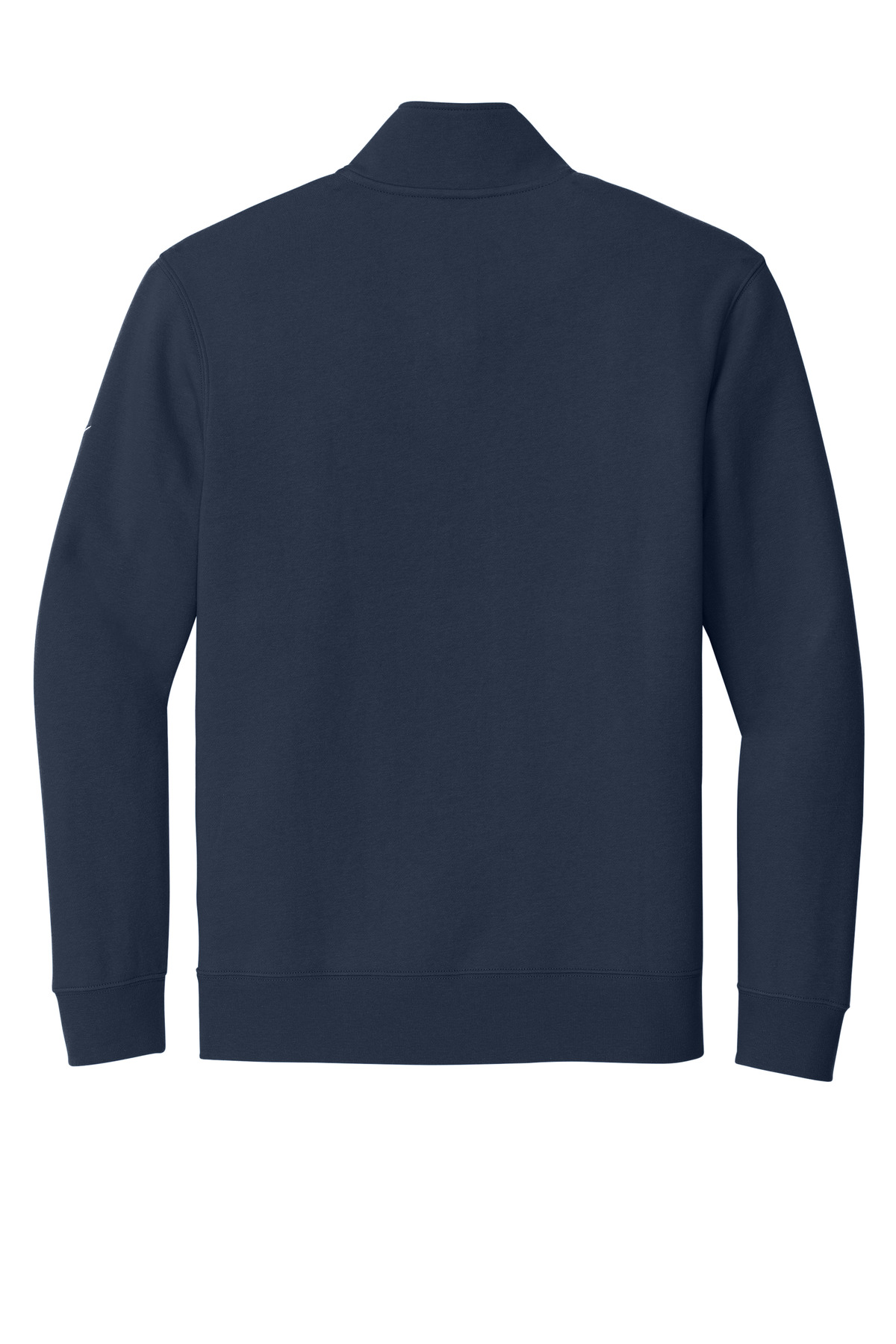 Nike Club Fleece Sleeve Swoosh 1/2-Zip NKDX6718, custom hoodie or sweatshirt with logo imprint 15