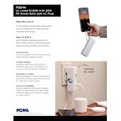 UL Listed 10,000 mAh 20W PD Power Bank with AC Plu 43