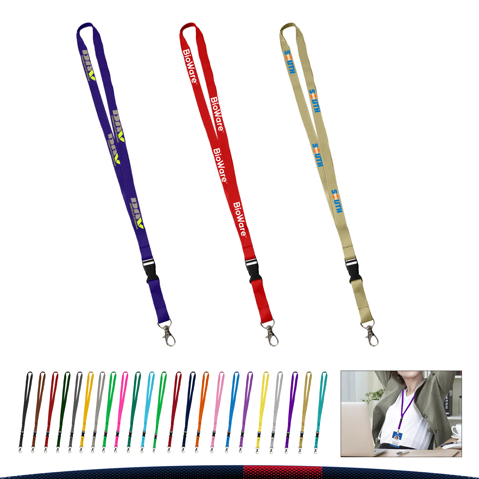 Sanly Dye Sublimation Lanyard 9