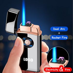 Innovative Hybrid Power Lightning Lighter With Dual Electric Arc 3