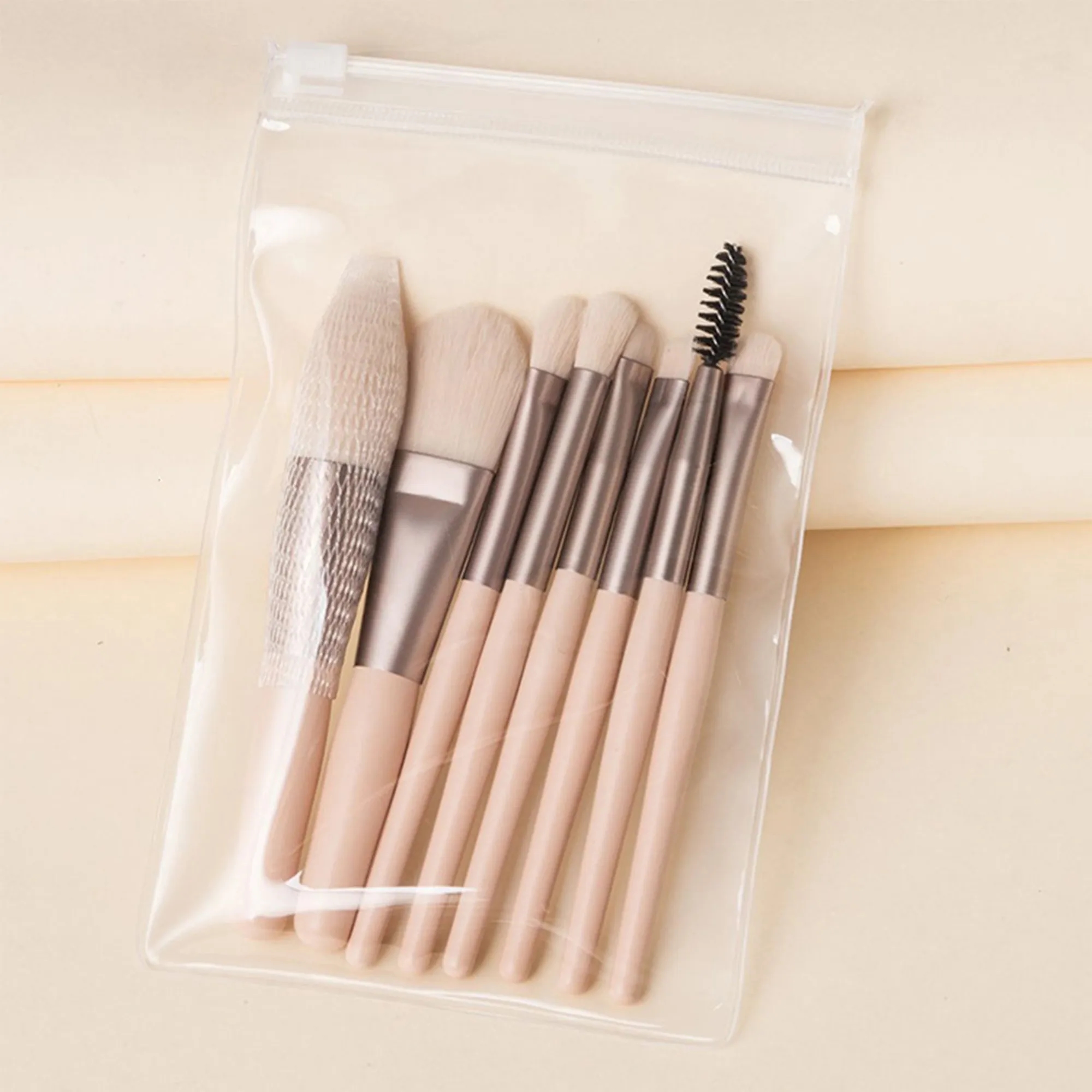 Complete 8-Piece Makeup Brush Kit 6