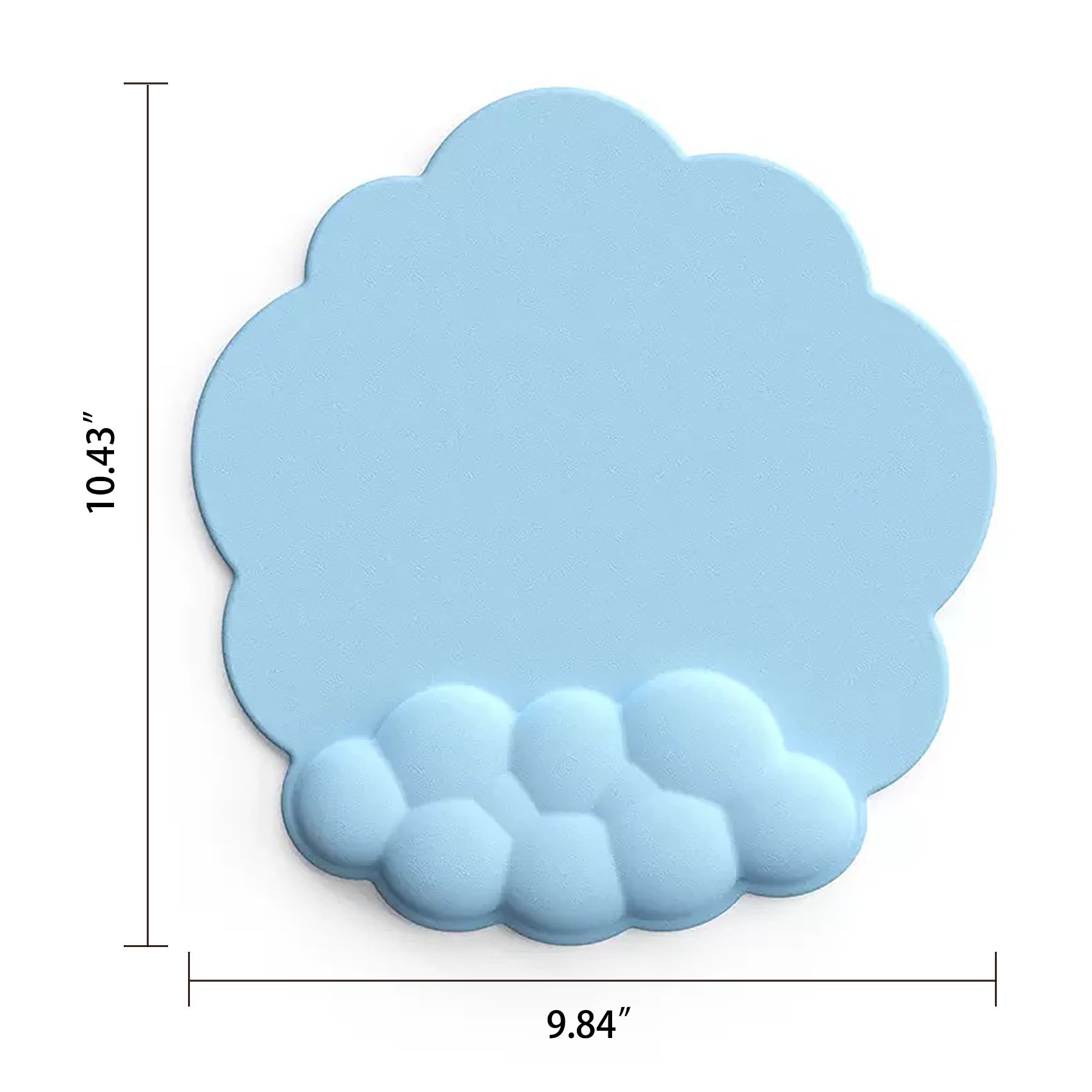 Cloud Shaped Mouse Pad 2