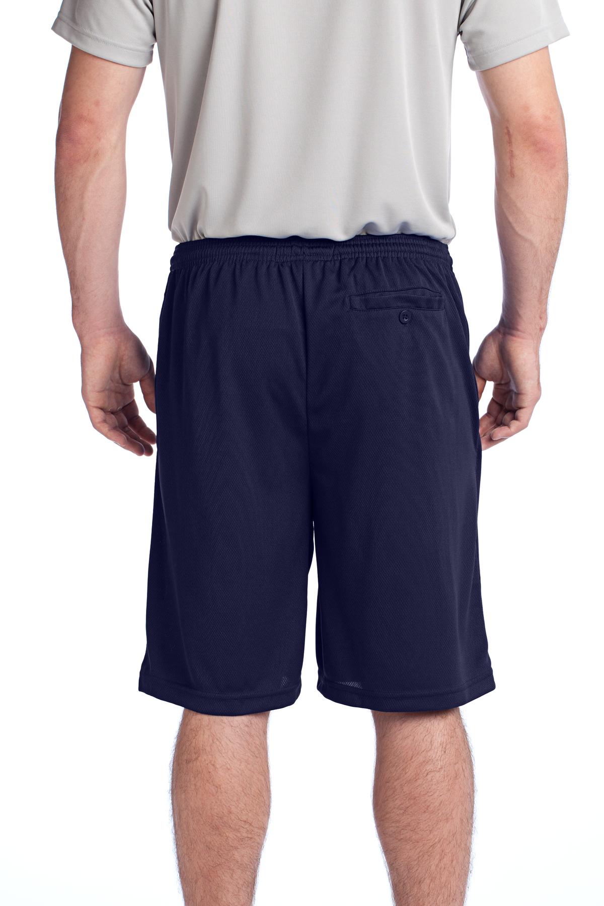 Sport-Tek PosiCharge Tough Mesh Pocket Short. ST312 14