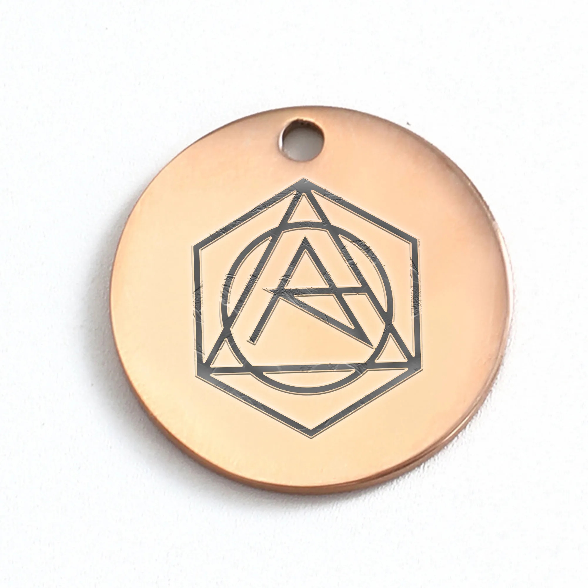Laser Lettering Stainless Steel Pet Tag 7