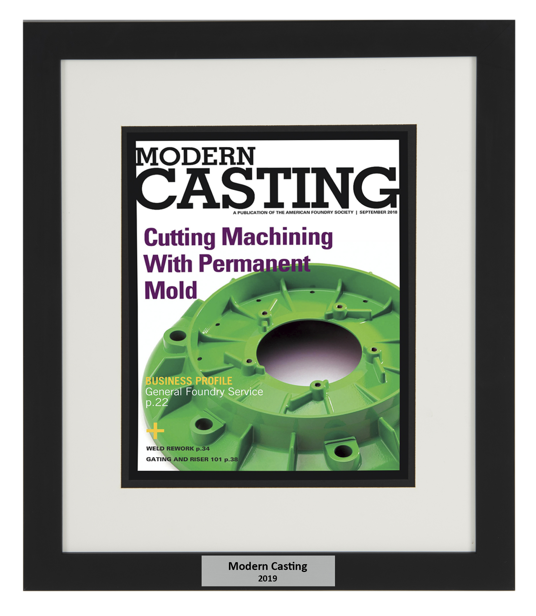 Prestige Media Award Frame