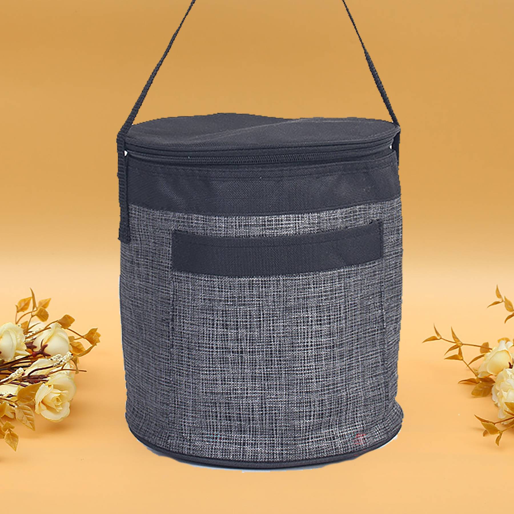 Picnic Camping Barrel Insulated Bag Cooler 2