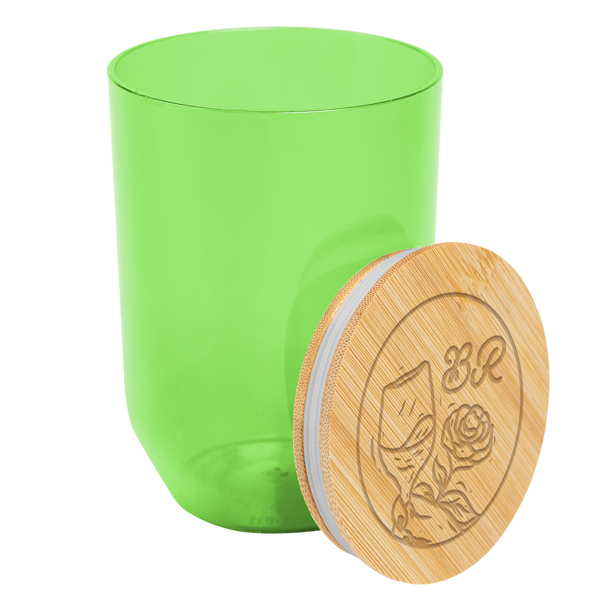 12 Oz. Montrose rPET Wine Tumbler With Bamboo Lid 24
