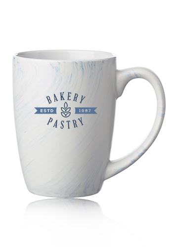 10 oz. Marble Glaze Ceramic Mugs 4