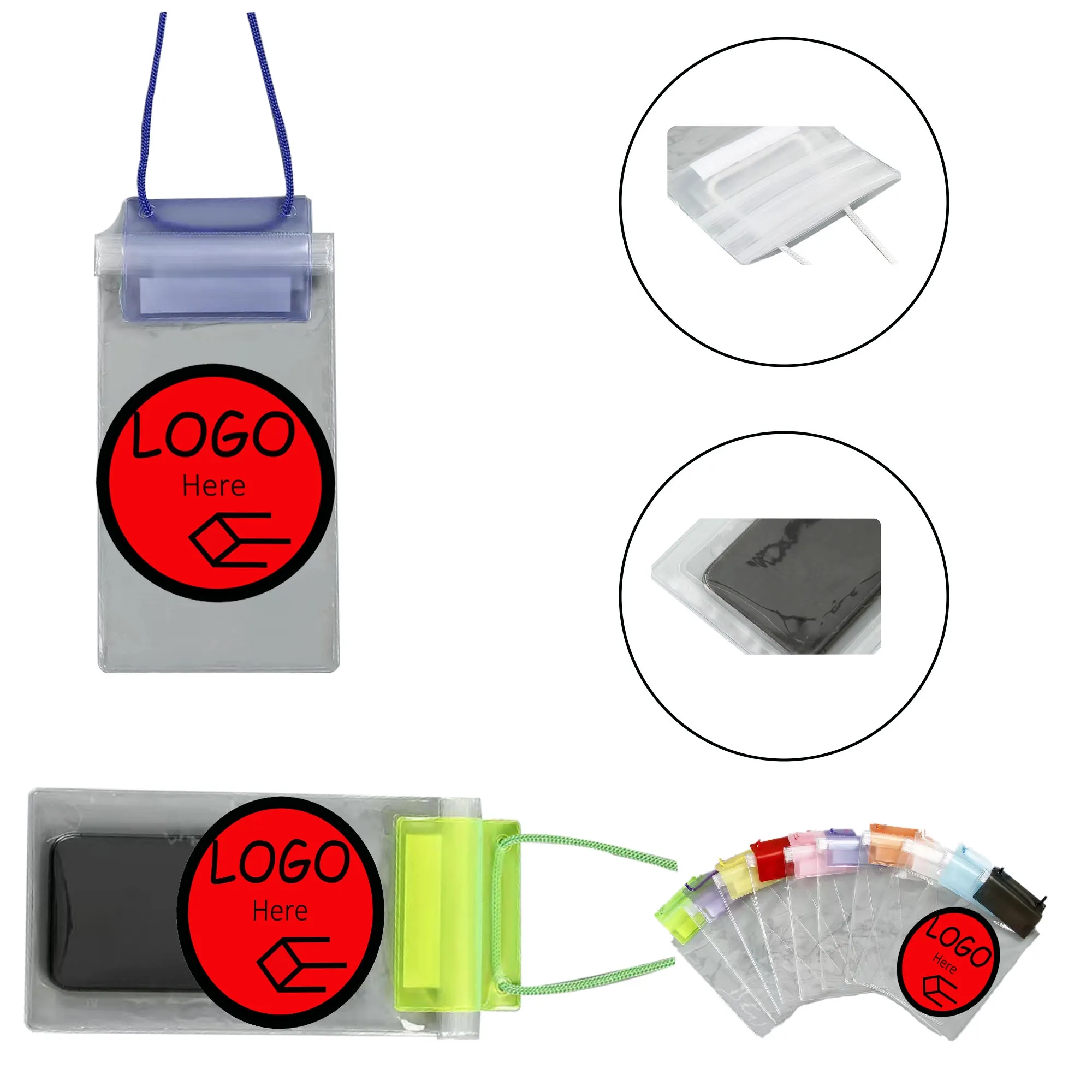 PVC Water-resistant Cell Phone/Accessory Case