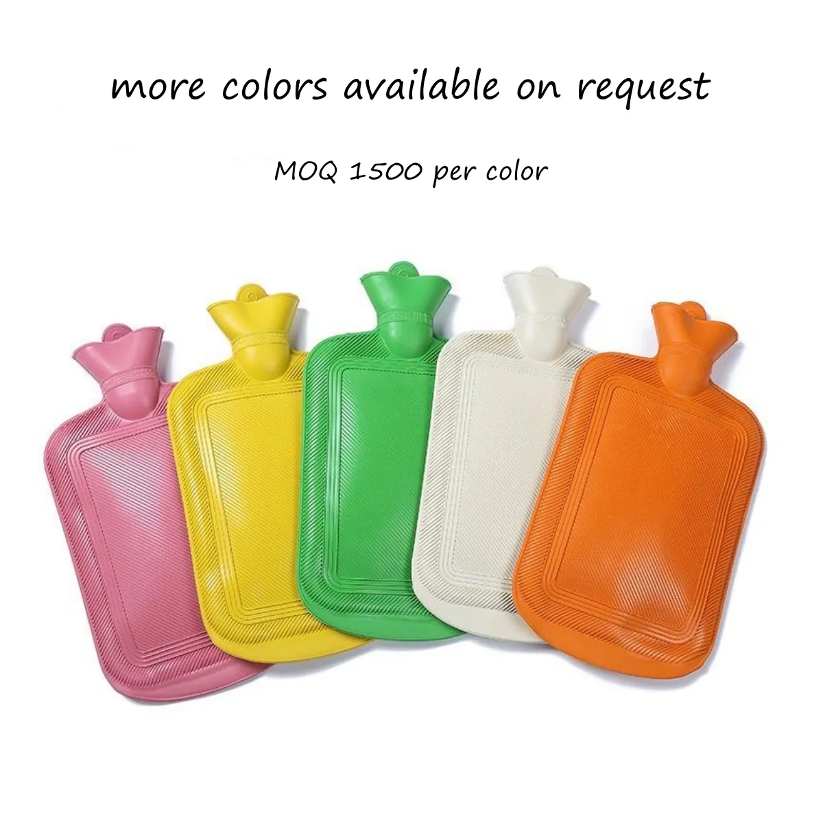 2L Classic Rubber Hot Water Bottle 2