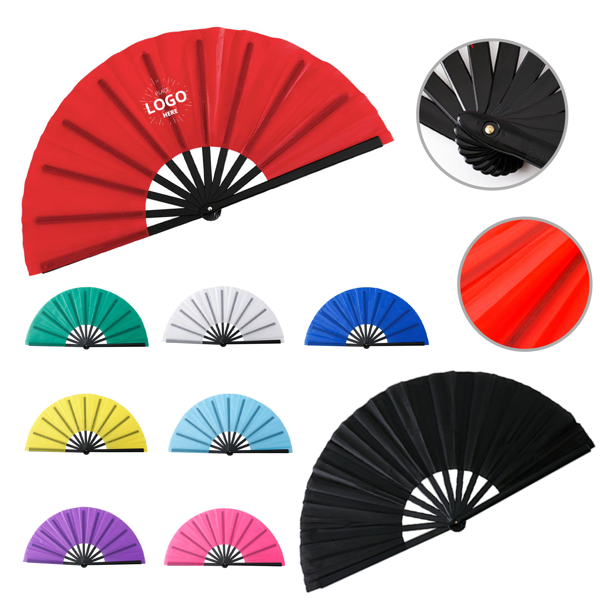 Custom Logo Handheld Fan 2
